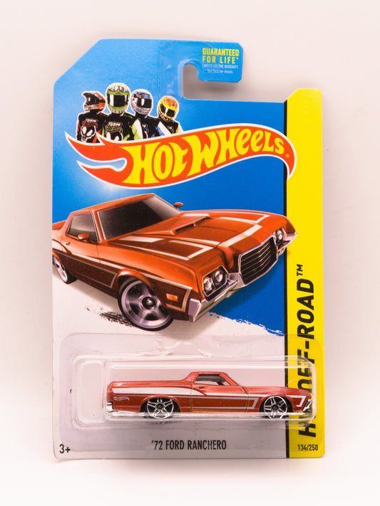 '72 Ford Ranchero Pomarańczowy *Pofalowana Karta