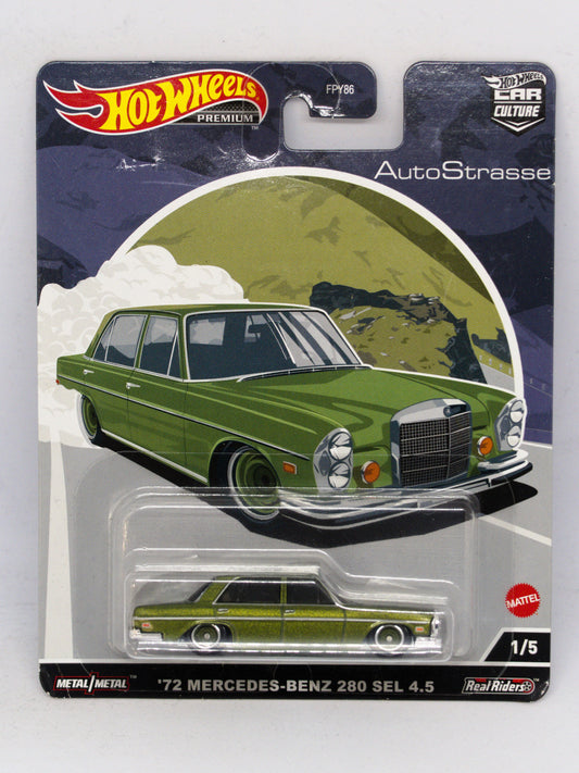 '72 Mercedes-Benz 280 SEL 4.5 Premium Green *Card
