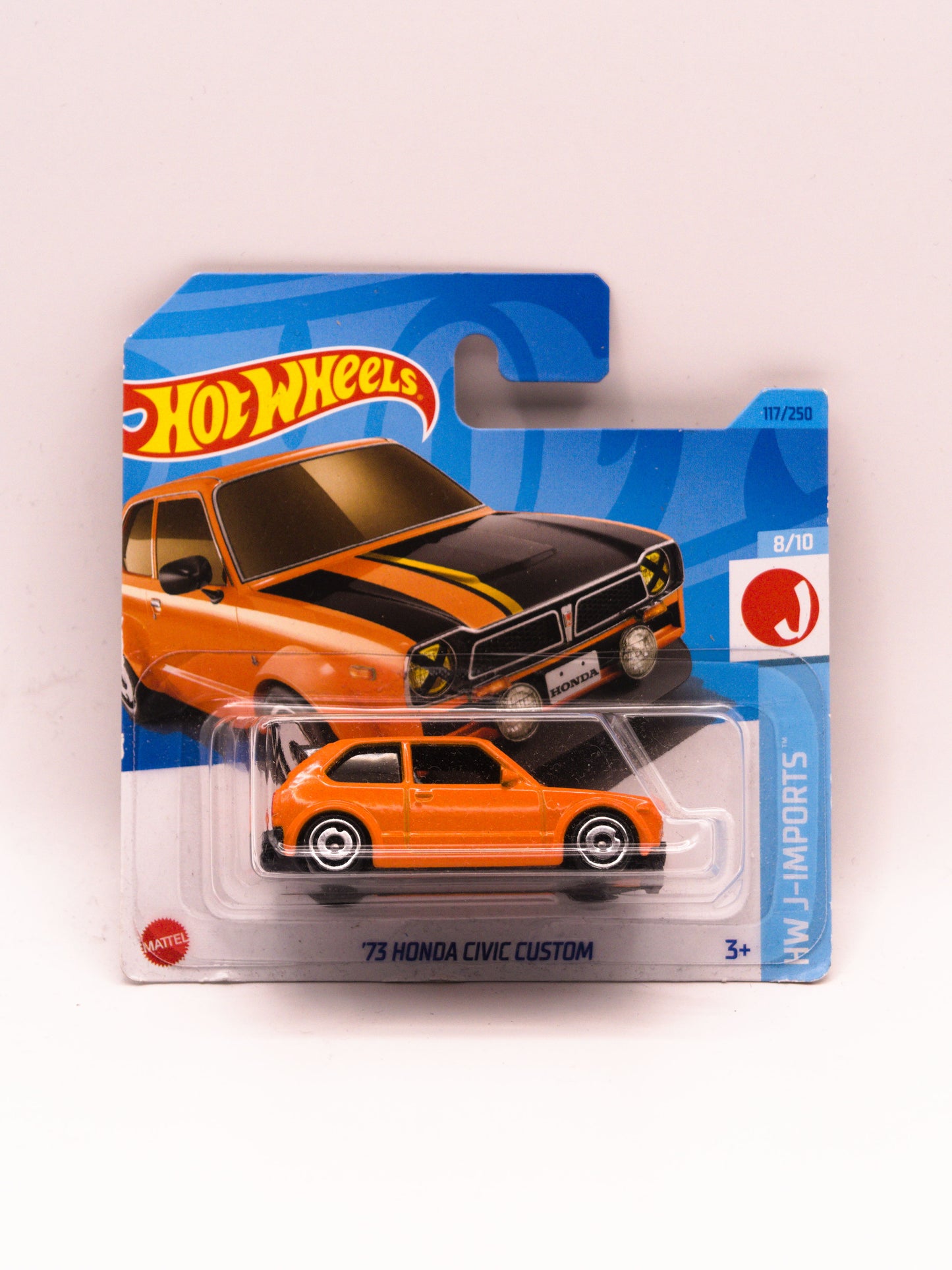 '73 Honda Civic Custom Orange