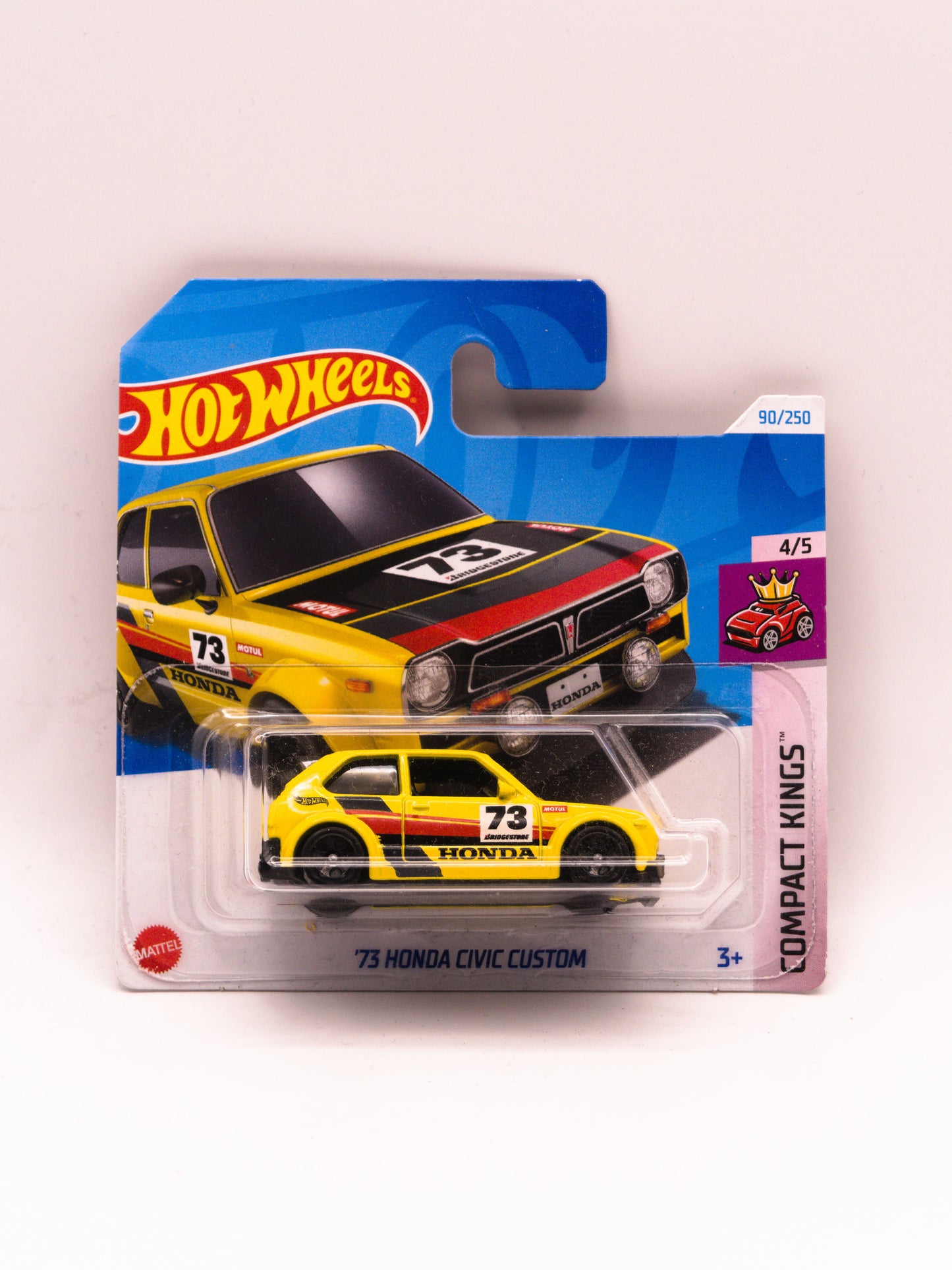 '73 Honda Civic Custom Yellow