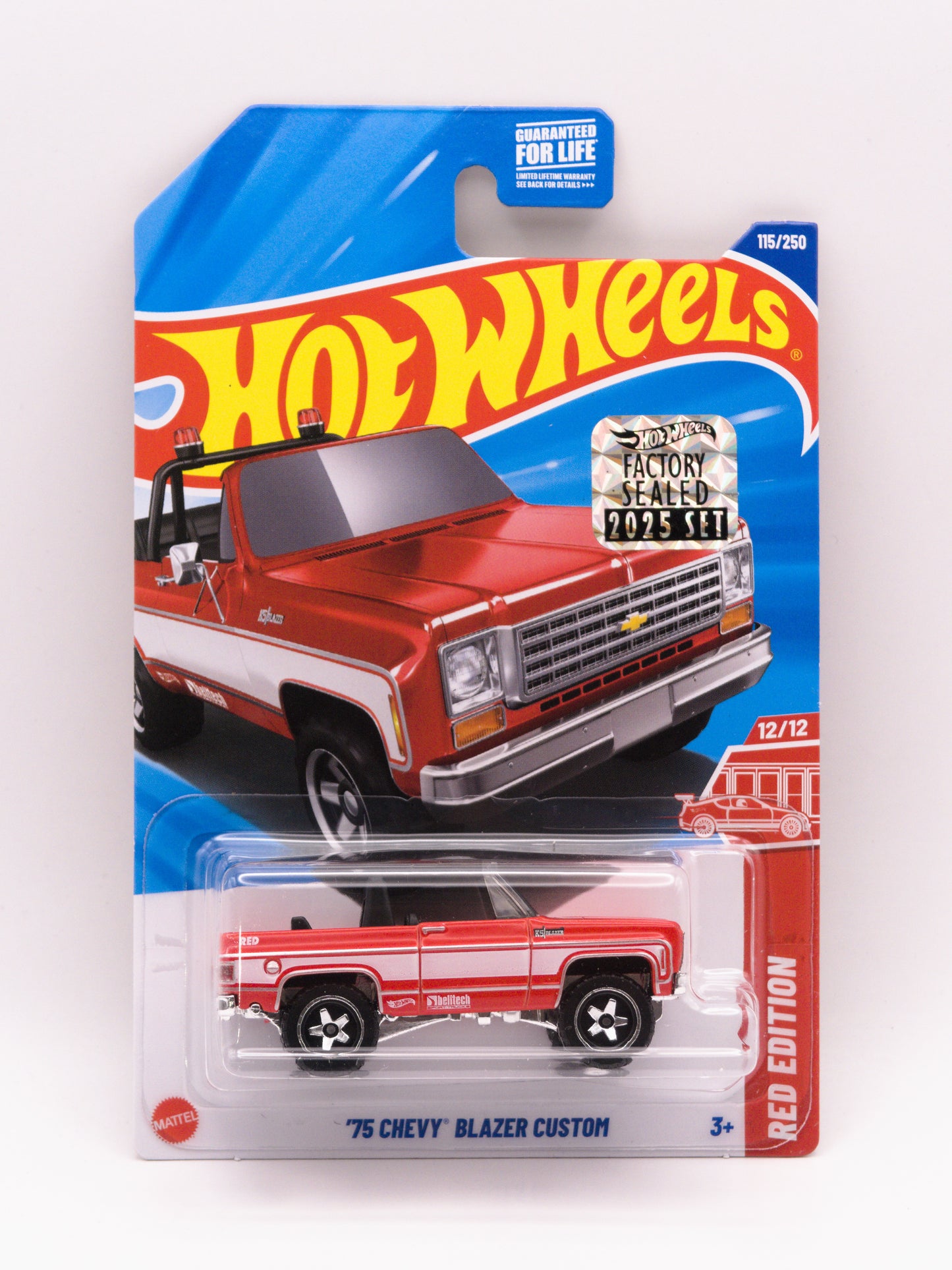 '75 Chevy Blazer Custom Czerwony Red Edition Factory Sealed