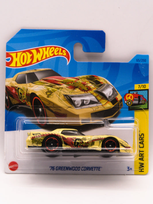 '76 Greenwood Corvette Żółta