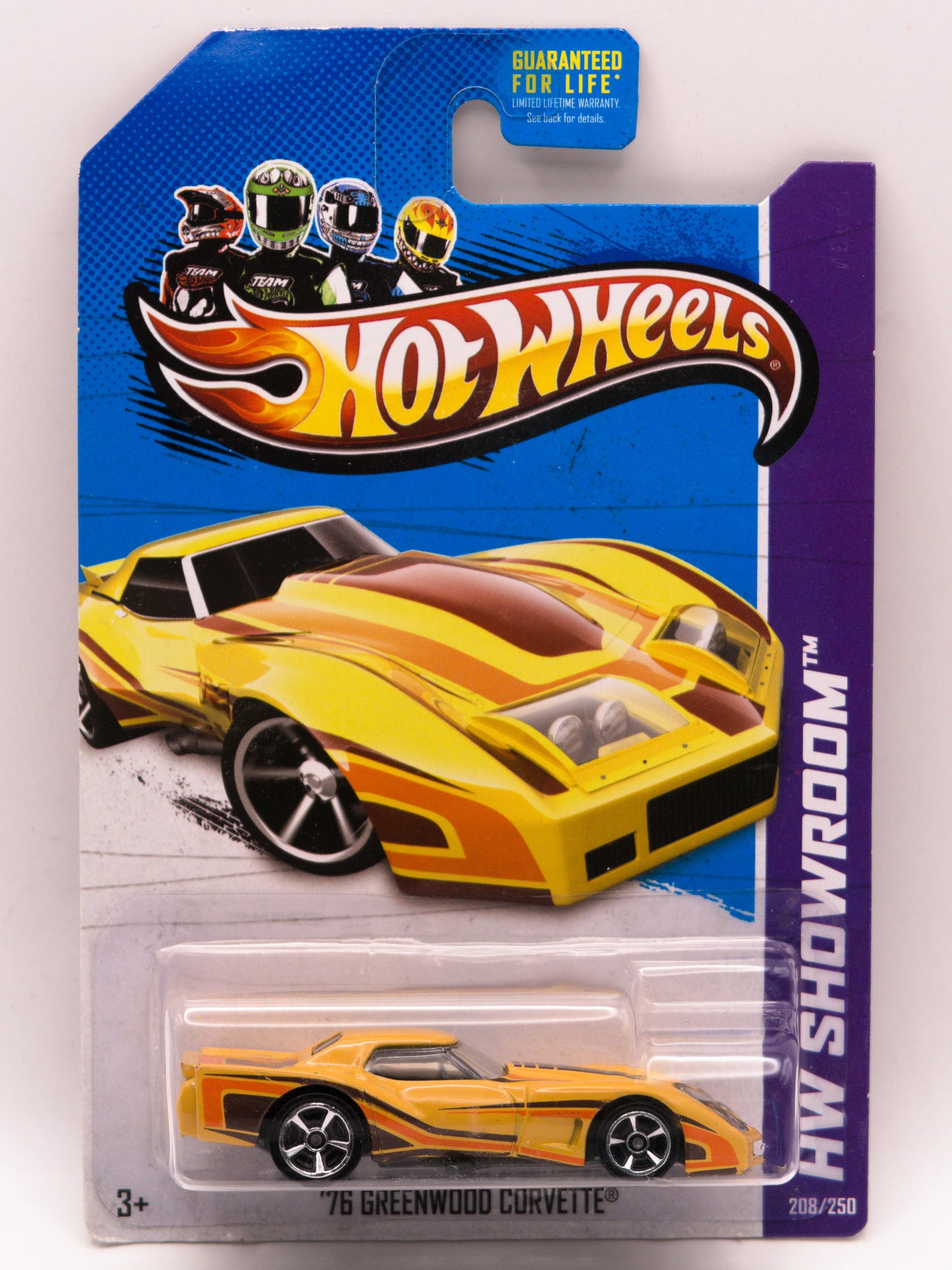 '76 Greenwood Corvette Żółty