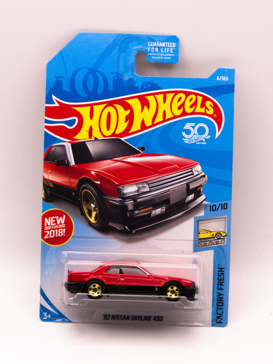'82 Nissan Skyline R30 Red *BLISTER