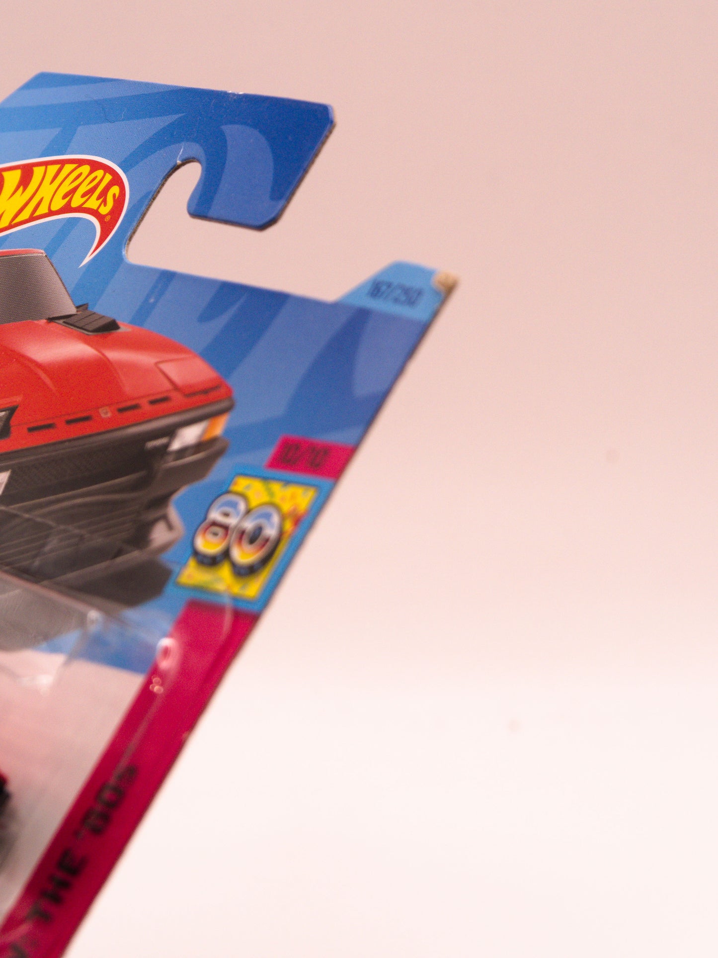 '82 Toyota Supra Red *Damaged Card Corner and Hook