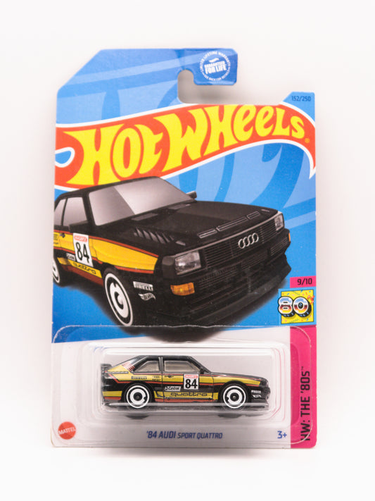 '84 Audi Sport Quattro Czarny *Haczyk