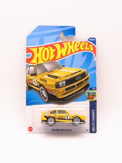 '84 Audi Sport Quattro Żółty *Haczyk