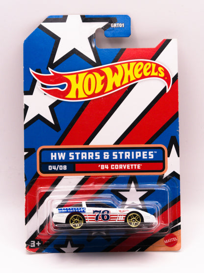 '84 Chevrolet Corvette White *Damaged Card