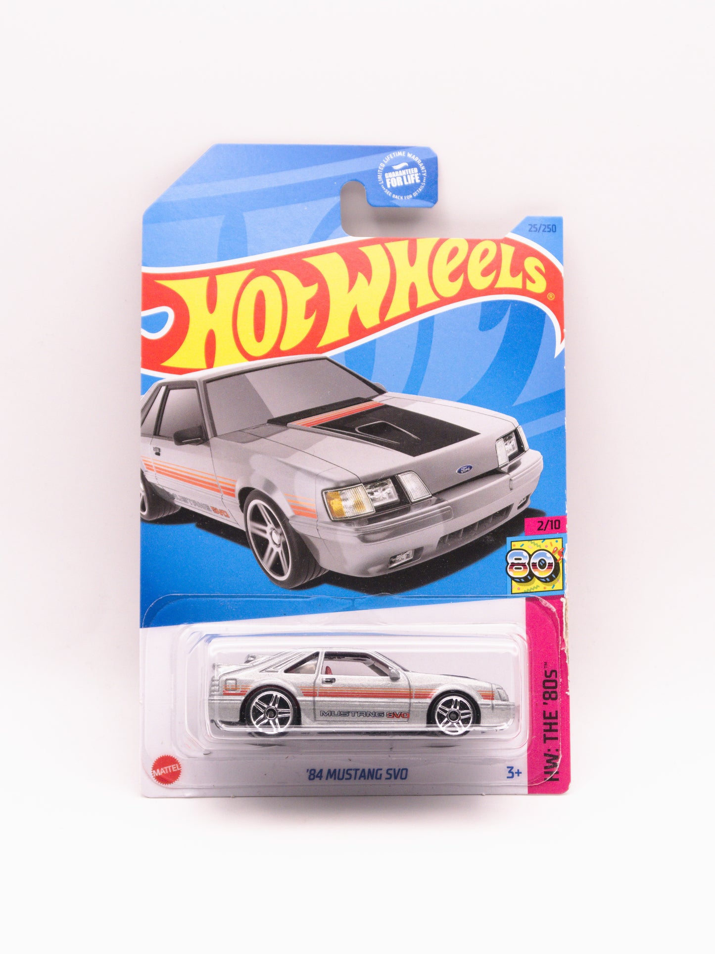 '84 Ford Mustang SVO Srebrny