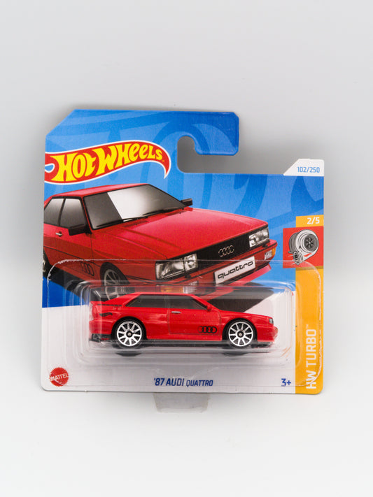 '87 Audi Quattro Red