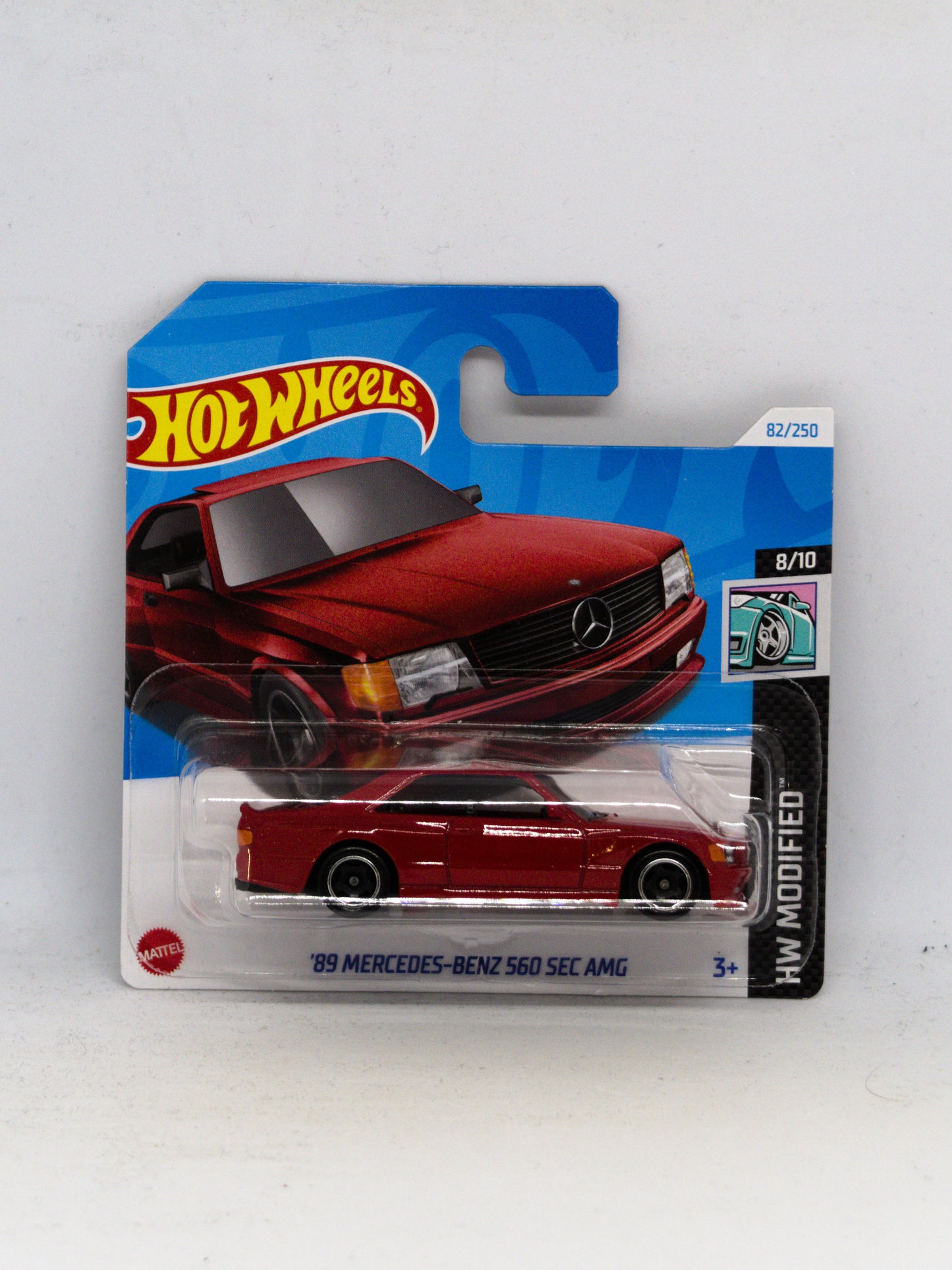 '89 Mercedes-Benz 560 SEC AMG Red