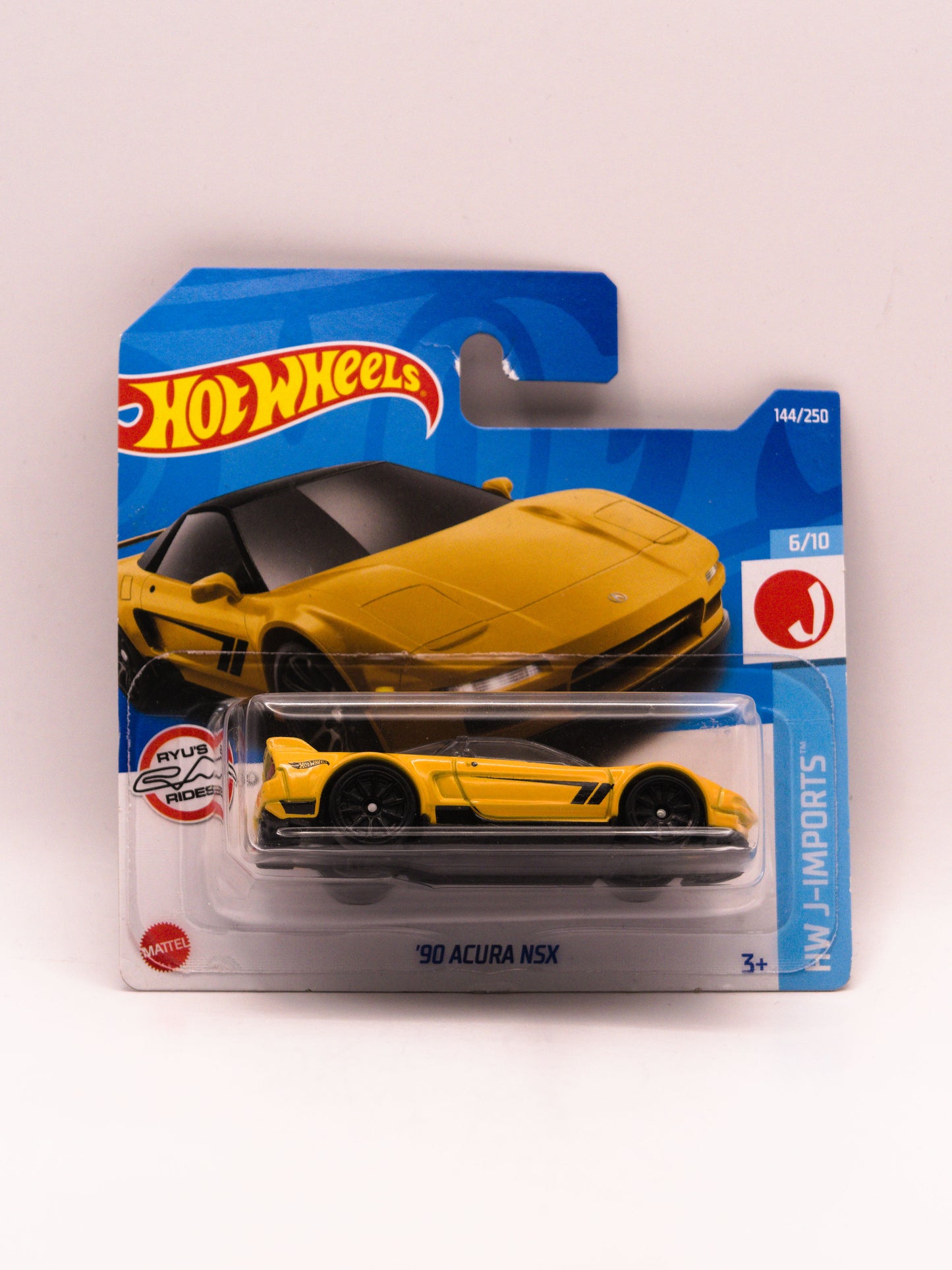 '90 Acura NSX Yellow