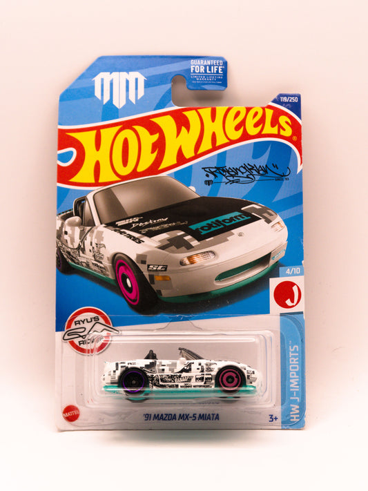 '91 Mazda MX-5 Miata White