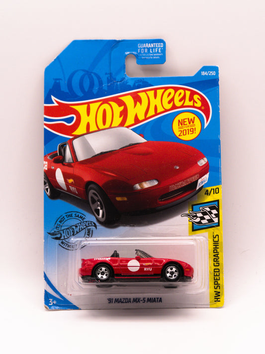 '91 Mazda MX-5 Miata Red