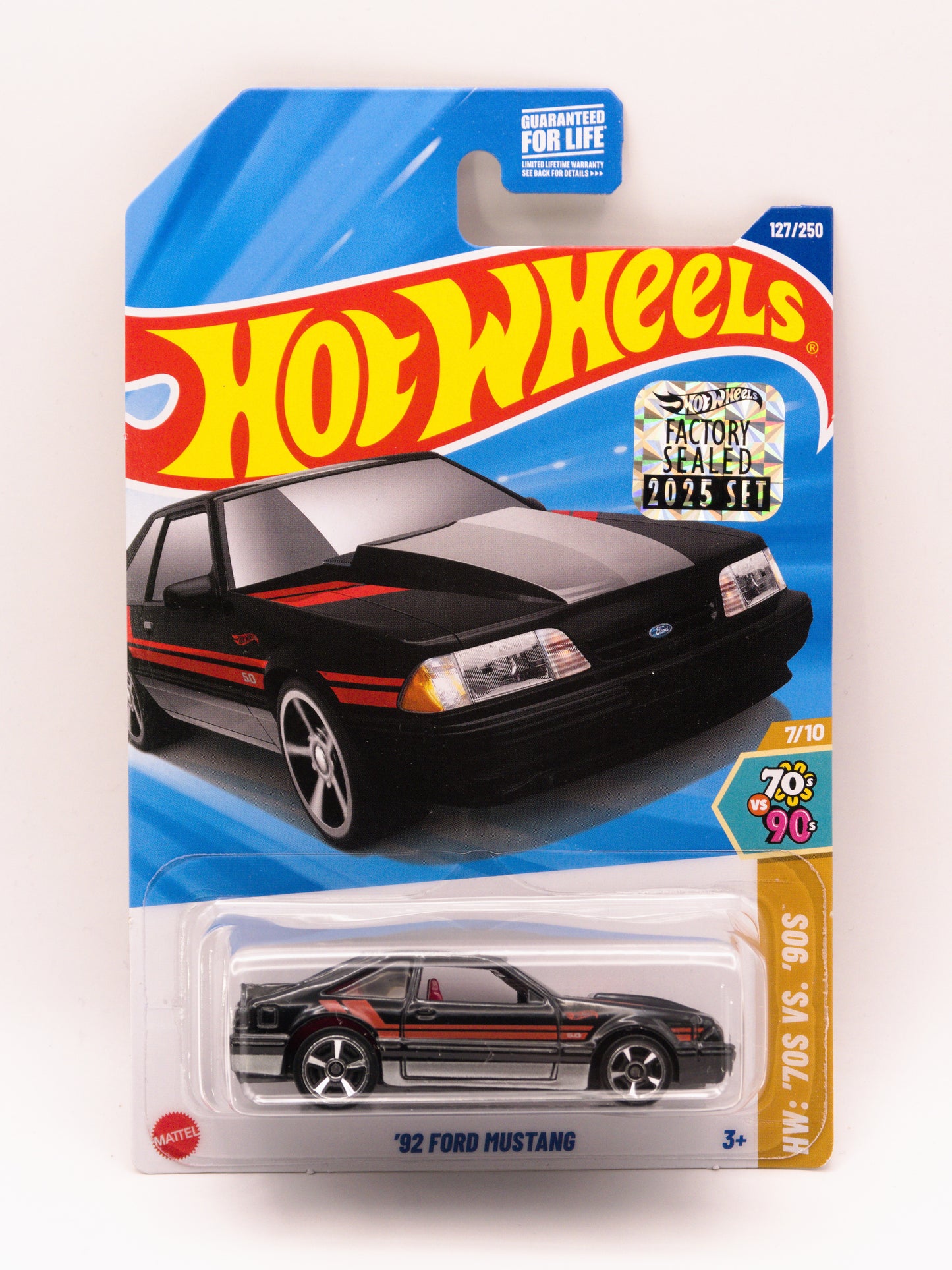 '92 Ford Mustang Czarny Factory Sealed