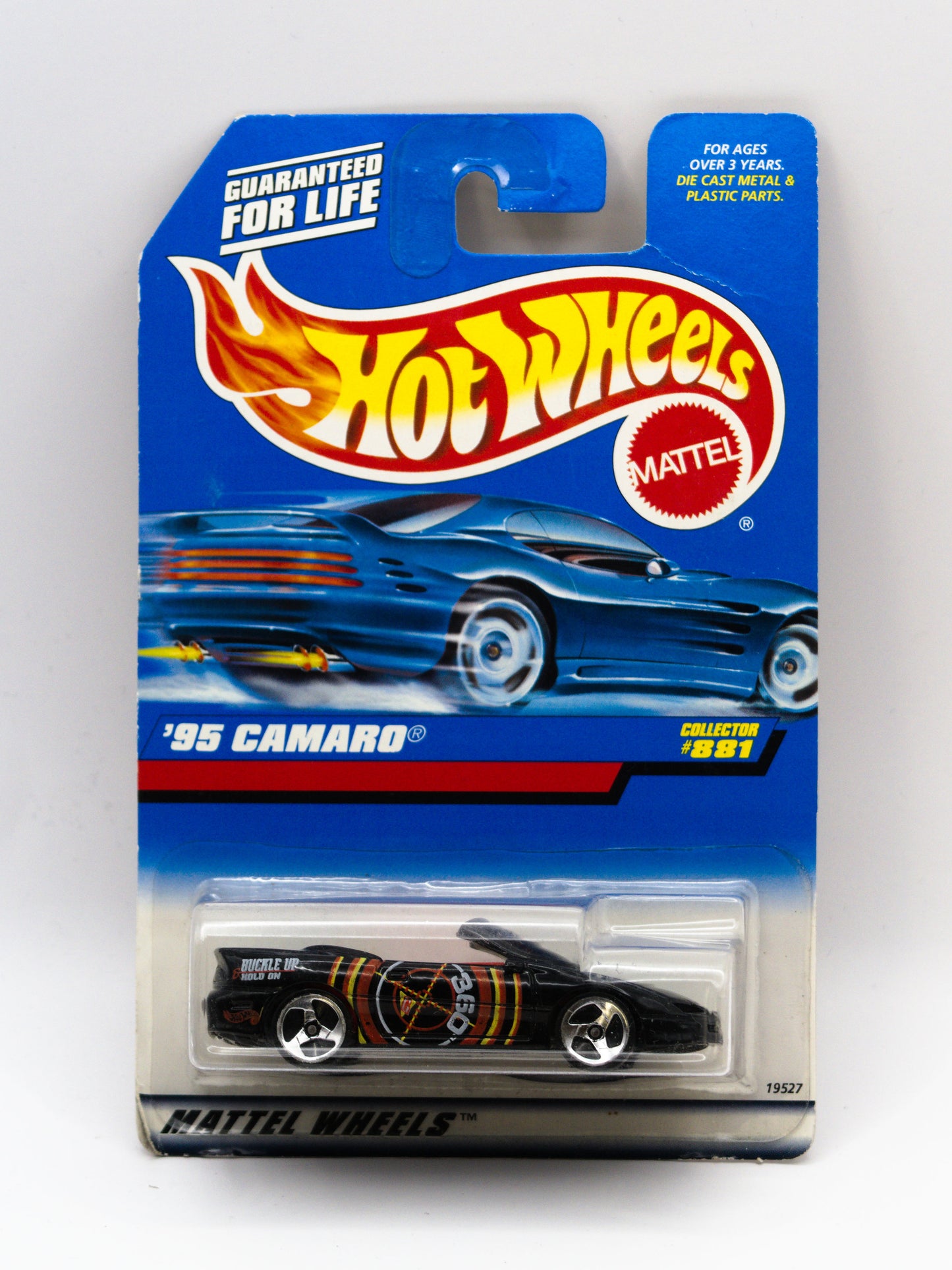 '95 Chevrolet Camaro Convertible Black *Damaged Card