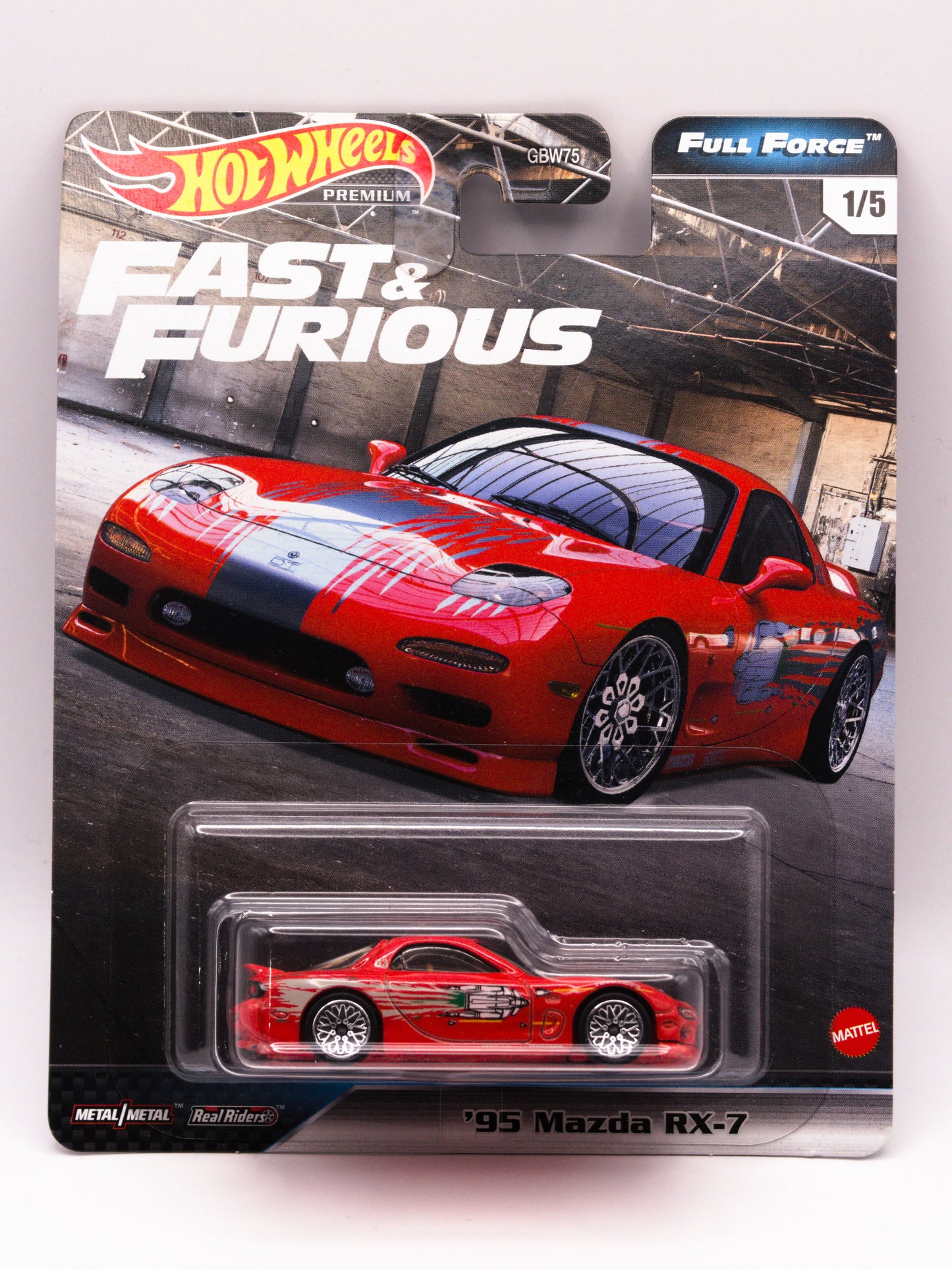 '95 Mada RX-7 Fast and Furious Full Force Red