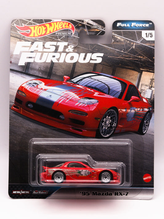 '95 Mada RX-7 Fast and Furious Full Force Red