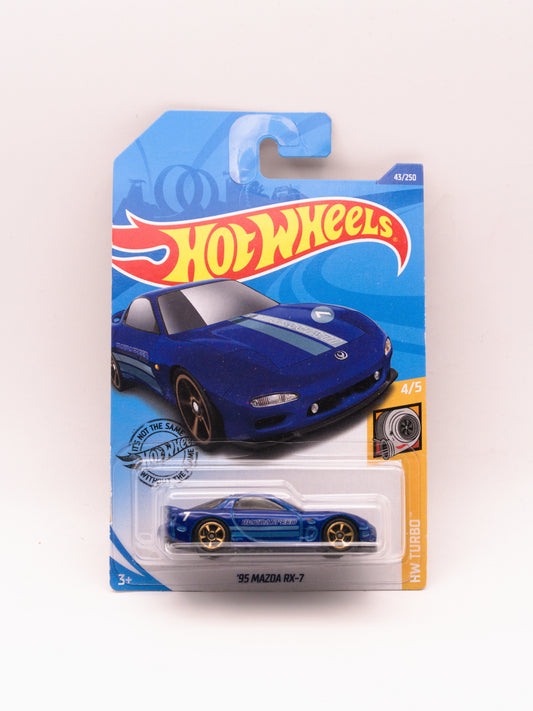 '95 Mazda RX-7 Niebieska