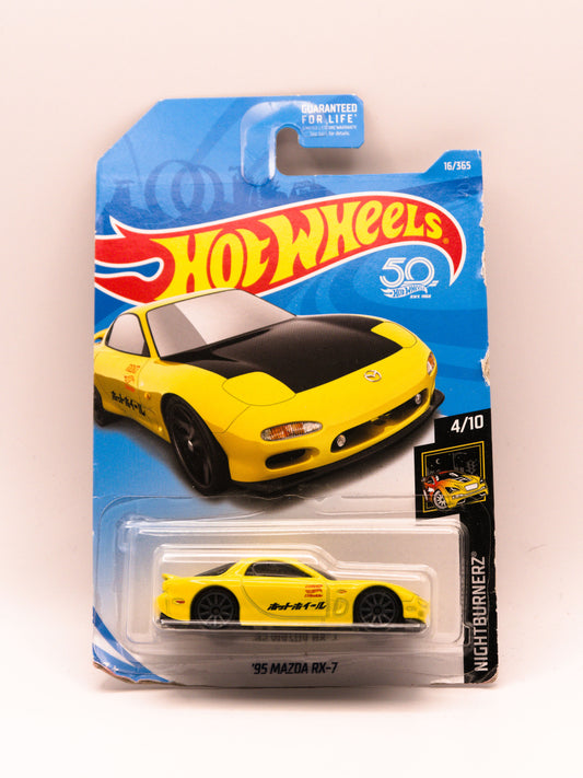 '95 Mazda RX-7 Yellow *Corrupted Card