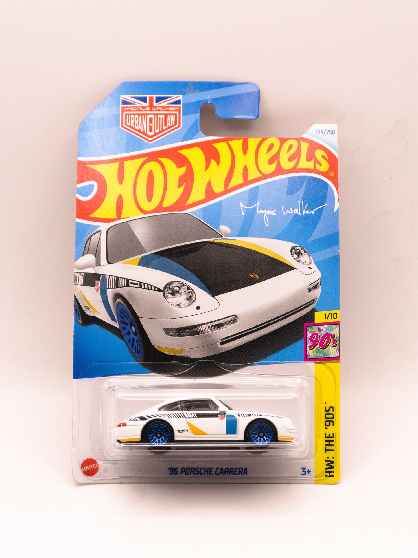 '96 Porsche Carrera White Magnus Walker *Card