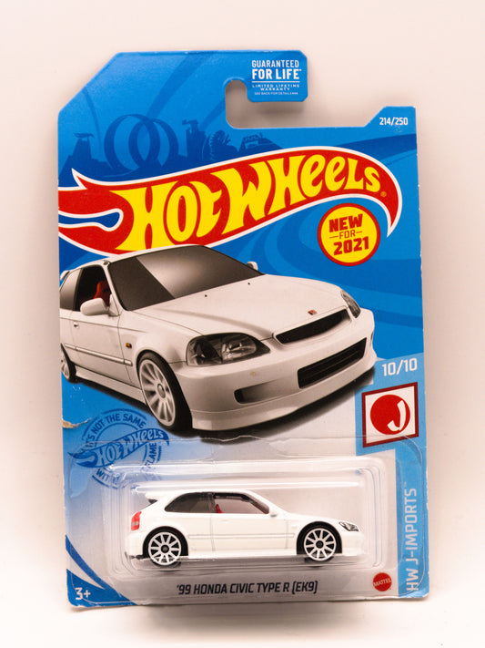'99 Honda Civic Type R (EK9) White *Damaged Card