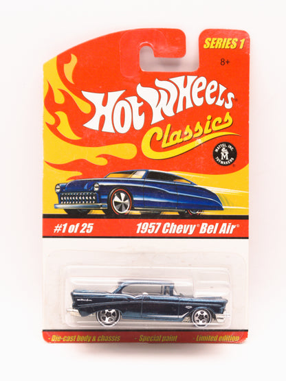 1957 Chevy Bel Air Niebieski Hot Wheels Classics *Karta
