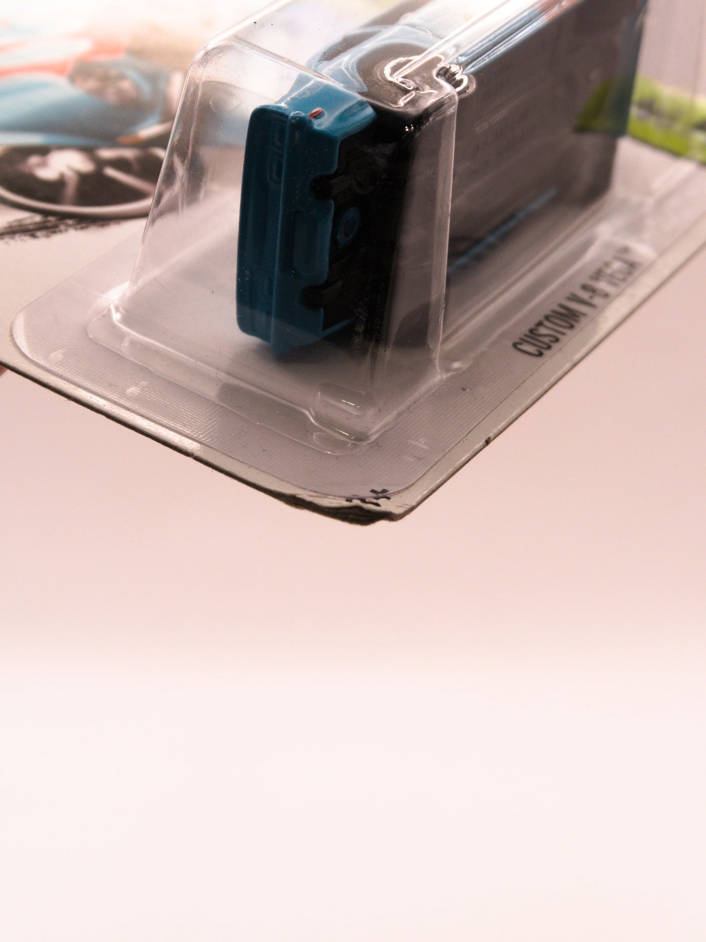 Custom V-8 Vega Blue *Card Corner