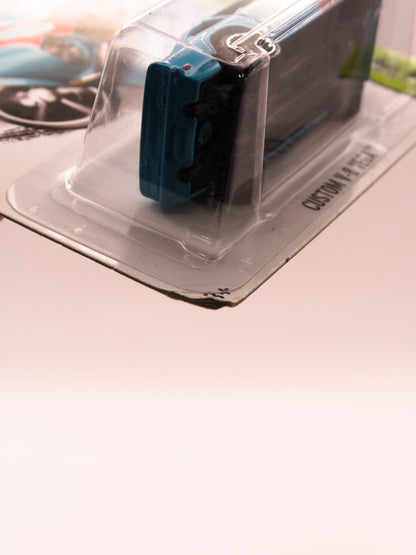 Custom V-8 Vega Blue *Card Corner