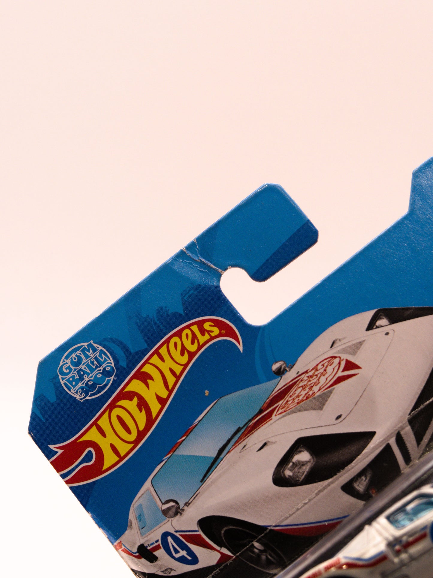 Ford GT-40 White Gumball *Card