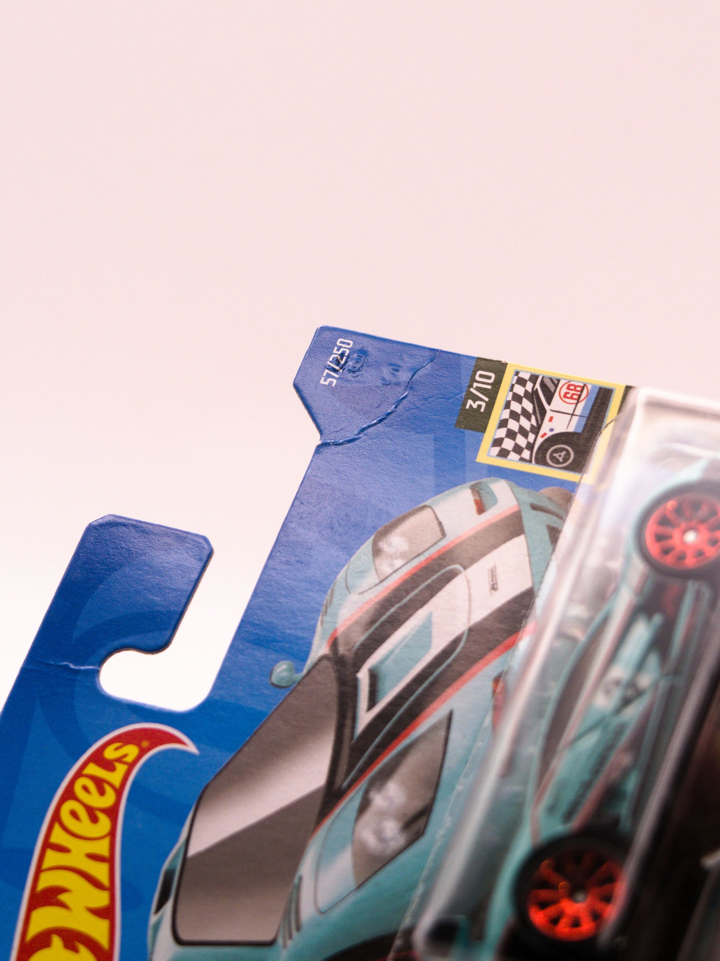 McLaren F1 GTR Blue *Damaged Card