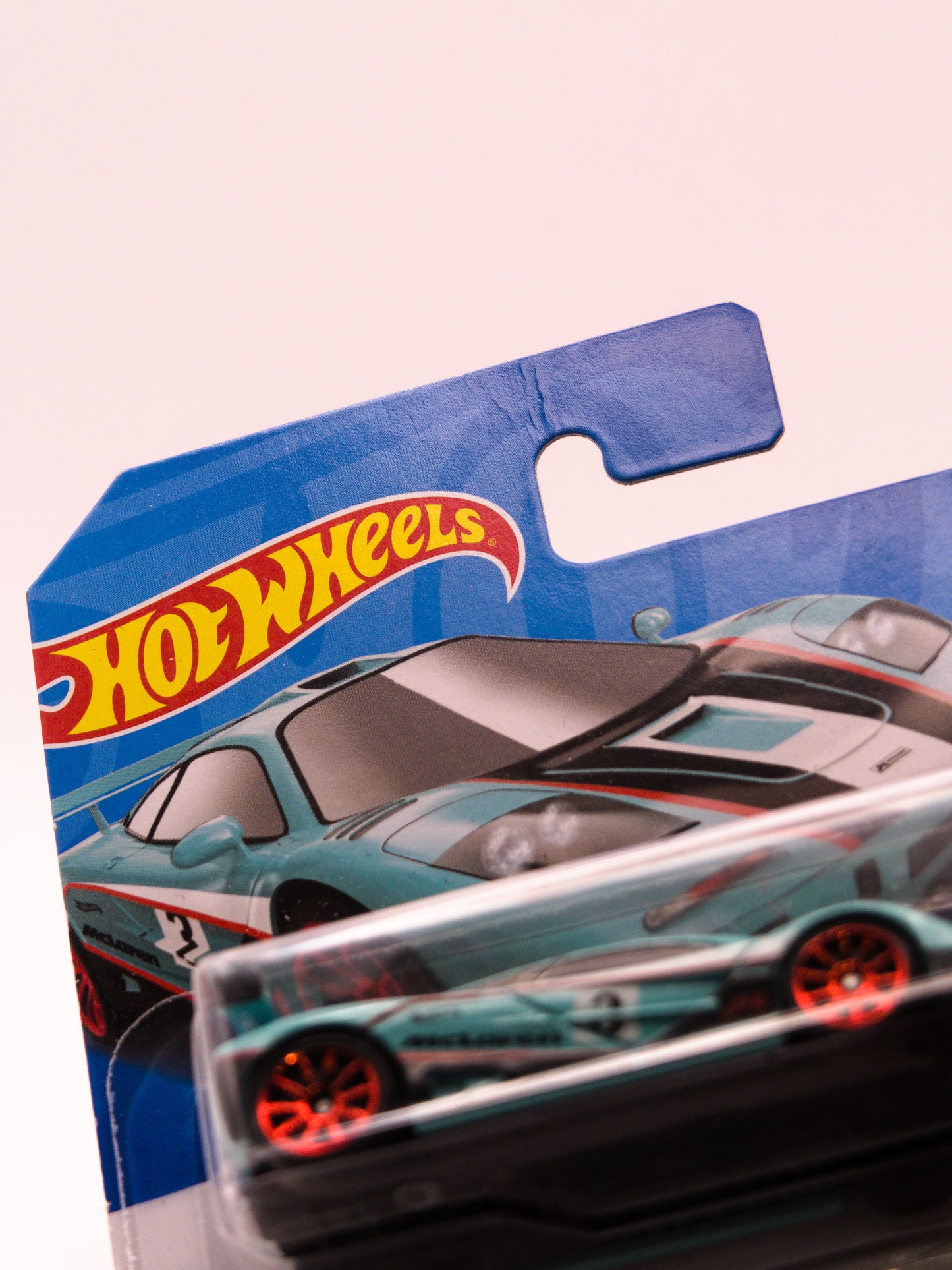 McLaren F1 GTR Blue *Damaged Card