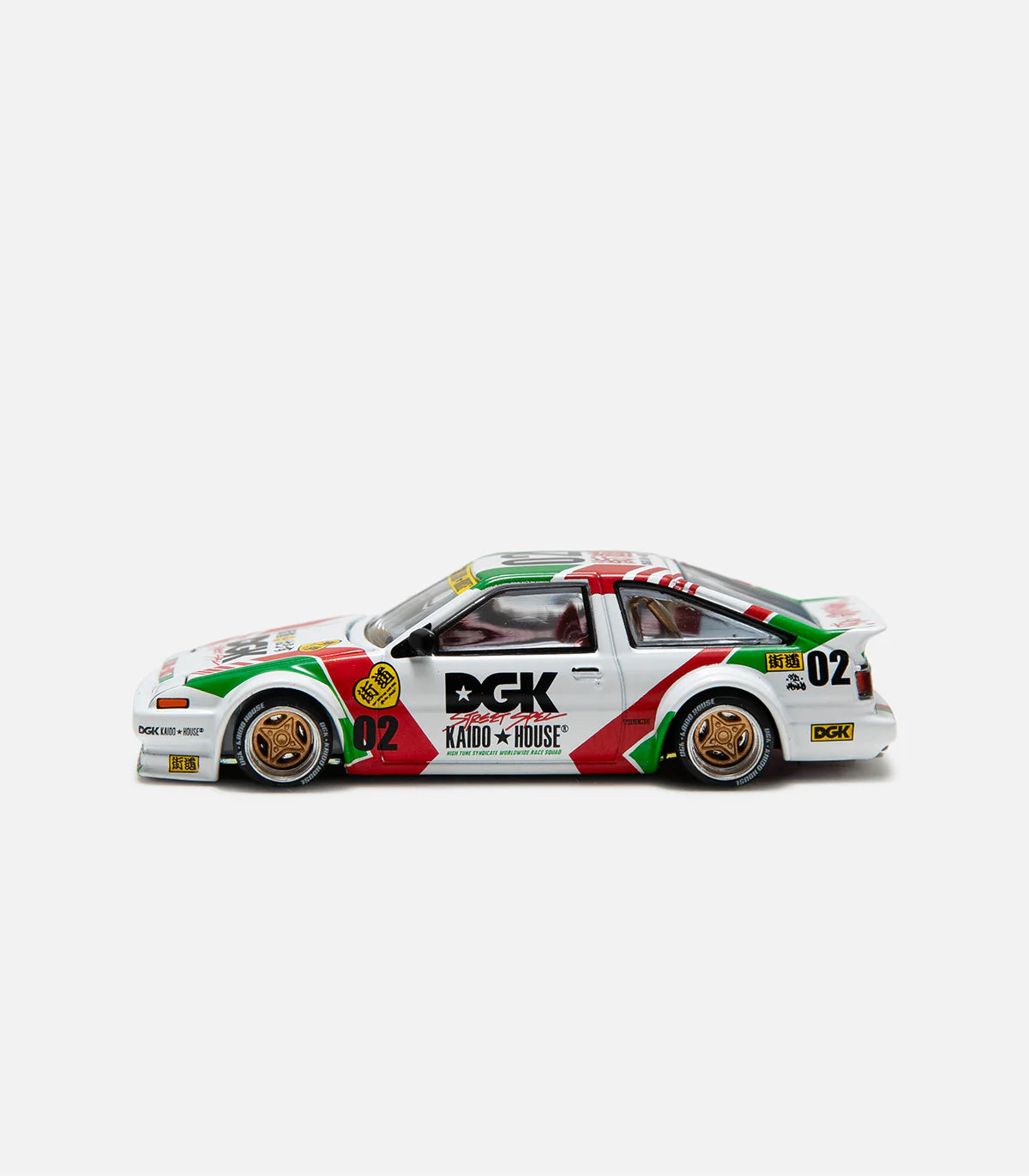 Kaido House x DGK Toyota AE86 Sprinter Trueno Biały