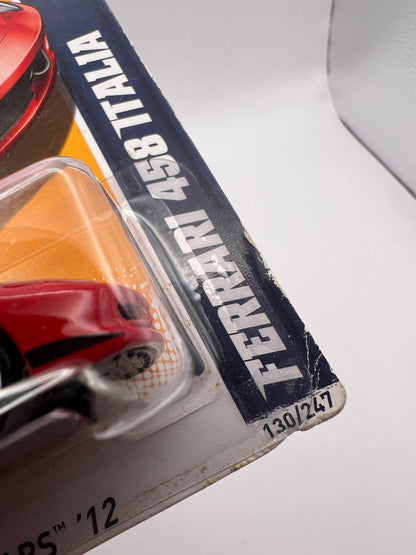 Ferrari 458 Italia Red HW All Stars *Card