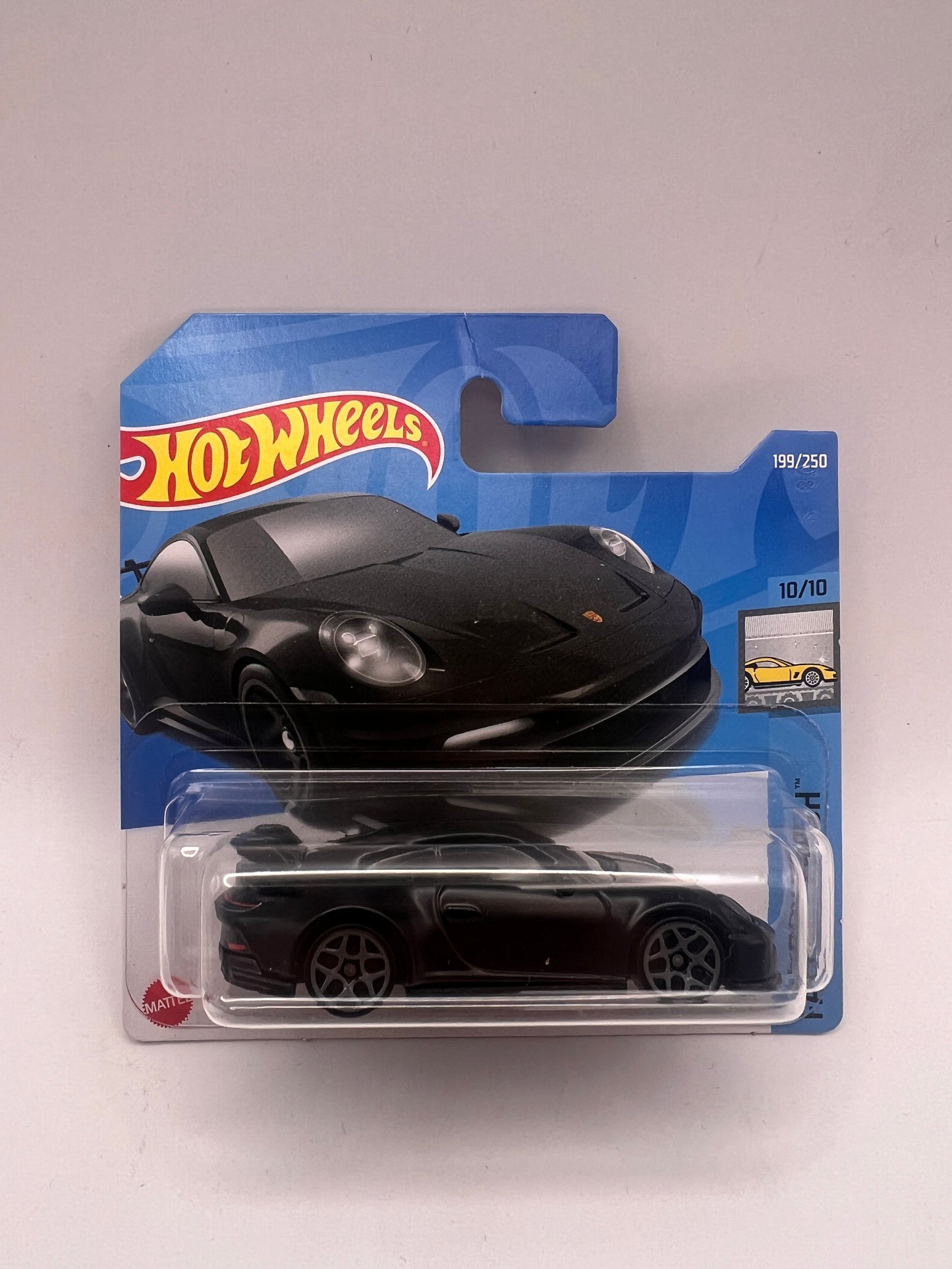Porsche 911 GT3 Black SHORT CARD *Checkmark