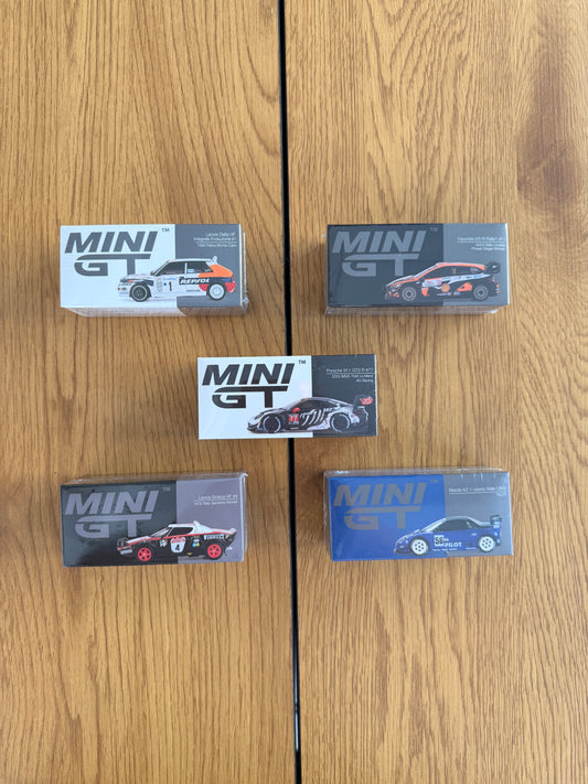 STARTER PACK 10/10 - Mini GT Skeleton + 4 Mini GT
