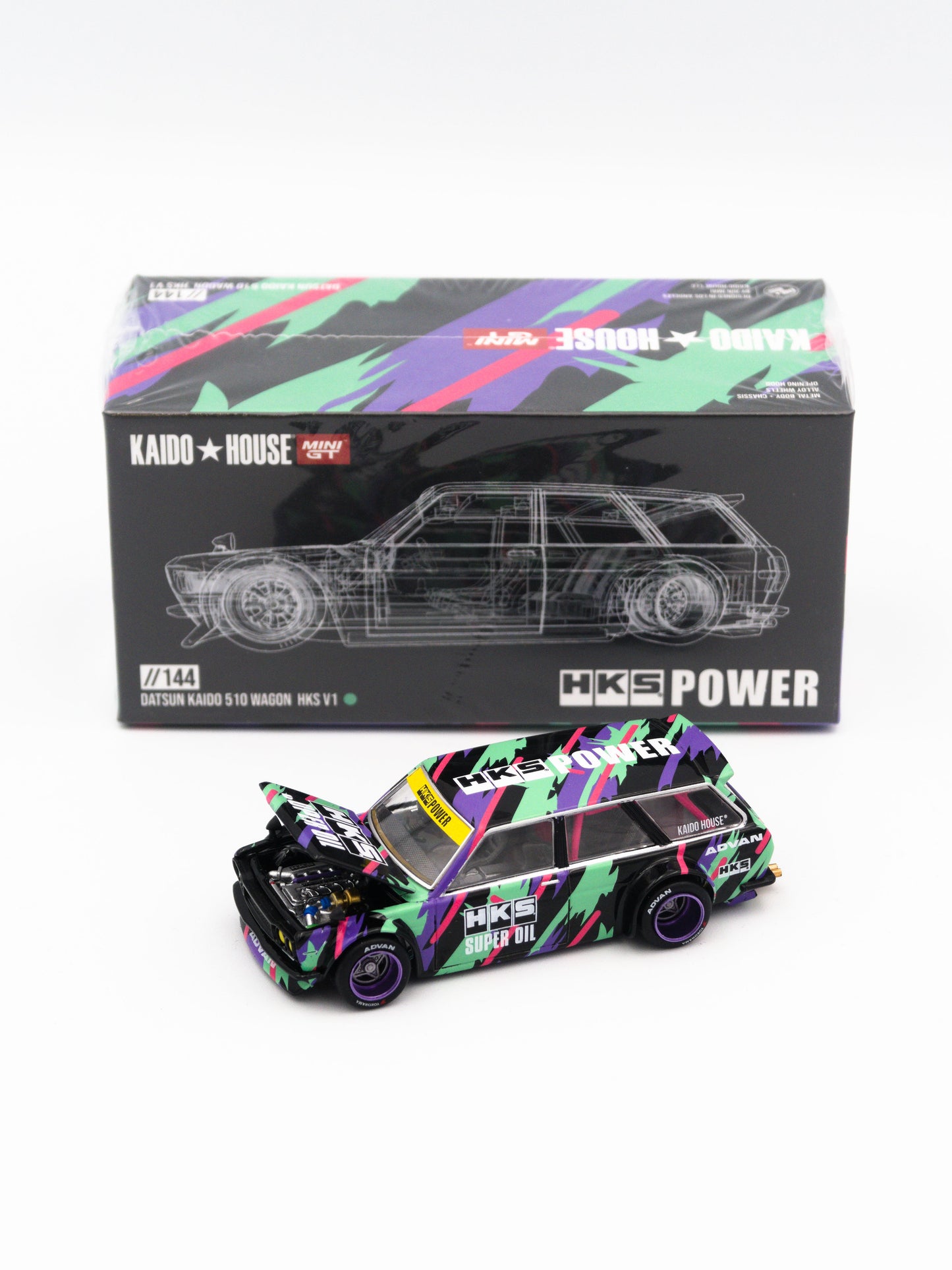 Kaido House Datsun 510 Wagon HKS V1 #144