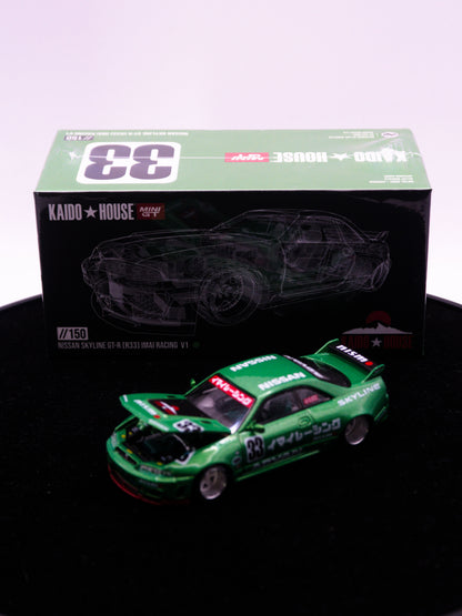 Kaido House Nissan Skyline GT-R R33 IMAI Racing V1 #150 Green *OPEN