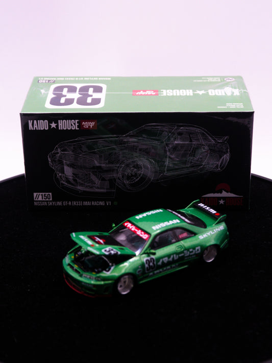 Kaido House Nissan Skyline GT-R R33 IMAI Racing V1 #150 Green