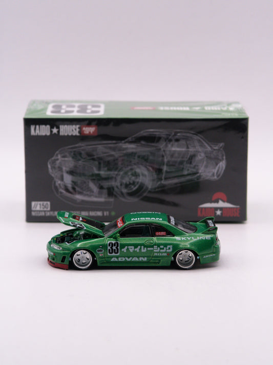 Kaido House Nissan Skyline GT-R R33 IMAI Racing V1 #150 Green