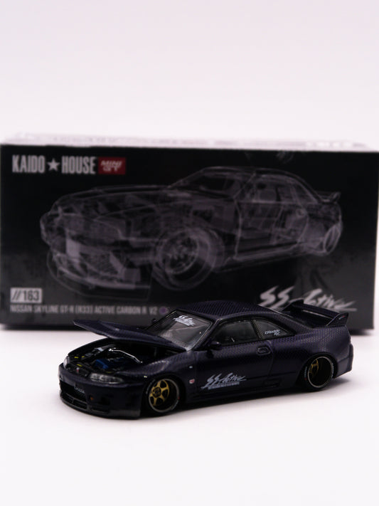 Kaido House #163 Nissan Skyline GT-R R33 Active Carbon V2 Purple