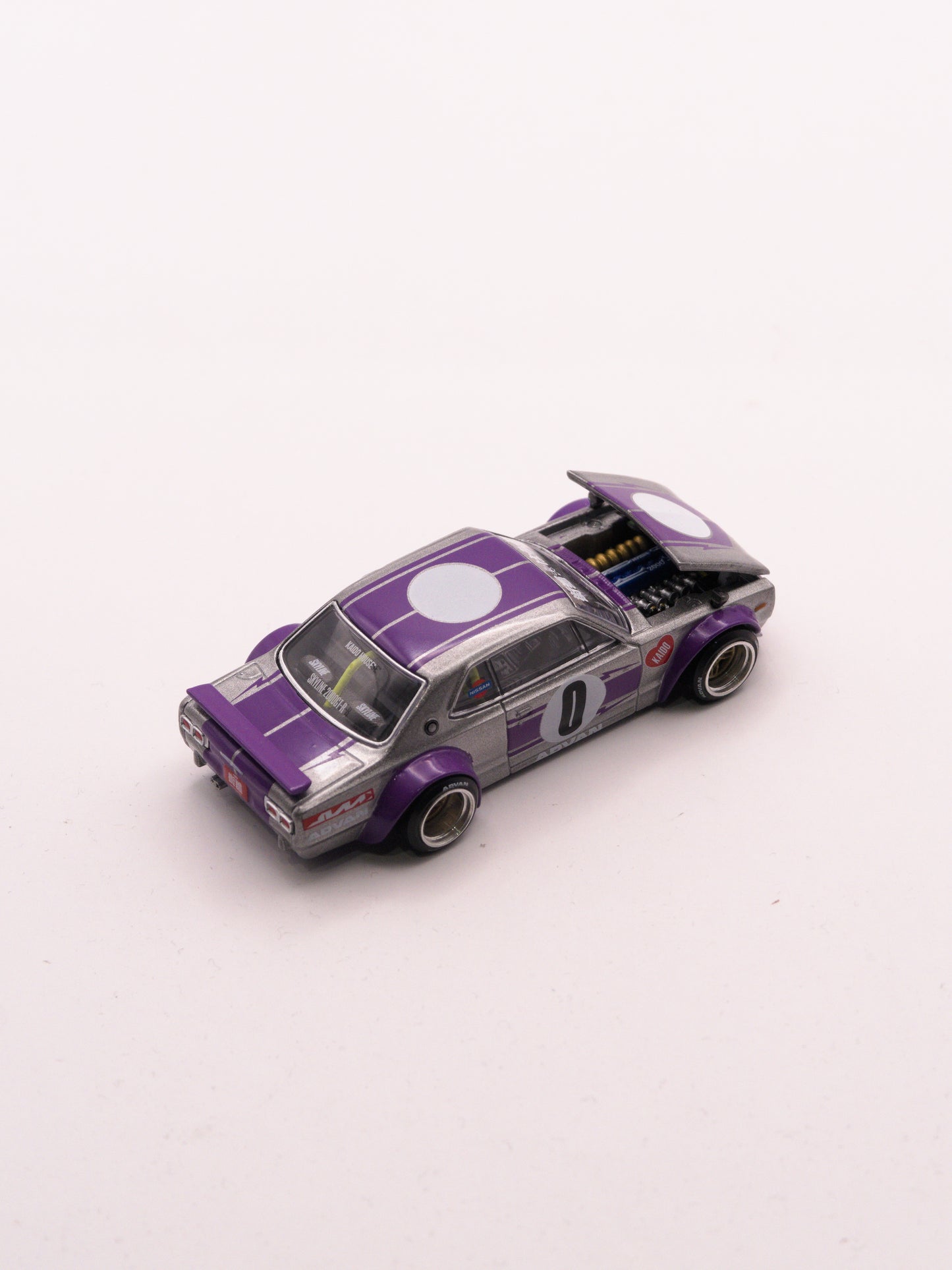 Kaido House Nissan Skyline 2000 GT-R Kaido Works V1 Silver #165 *CLOSED