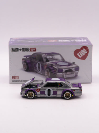 Kaido House Nissan Skyline 2000 GT-R Kaido Works V1 Silver #165 *CLOSED