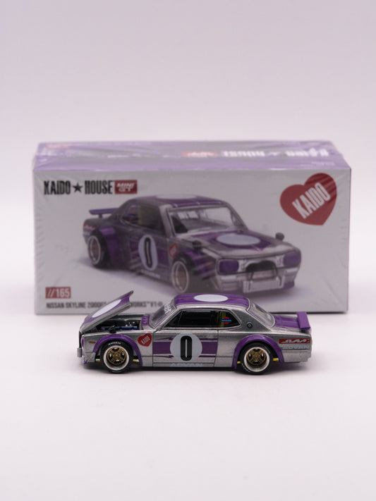Kaido House Nissan Skyline 2000 GT-R Kaido Works V1 Silver #165 *CLOSED