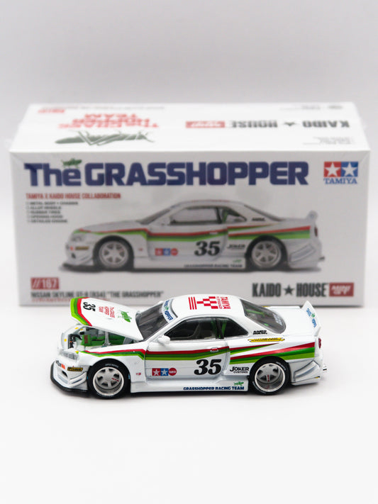 Kaido House #167 Nissan Skyline GT-R R34 "The Grasshopper" White