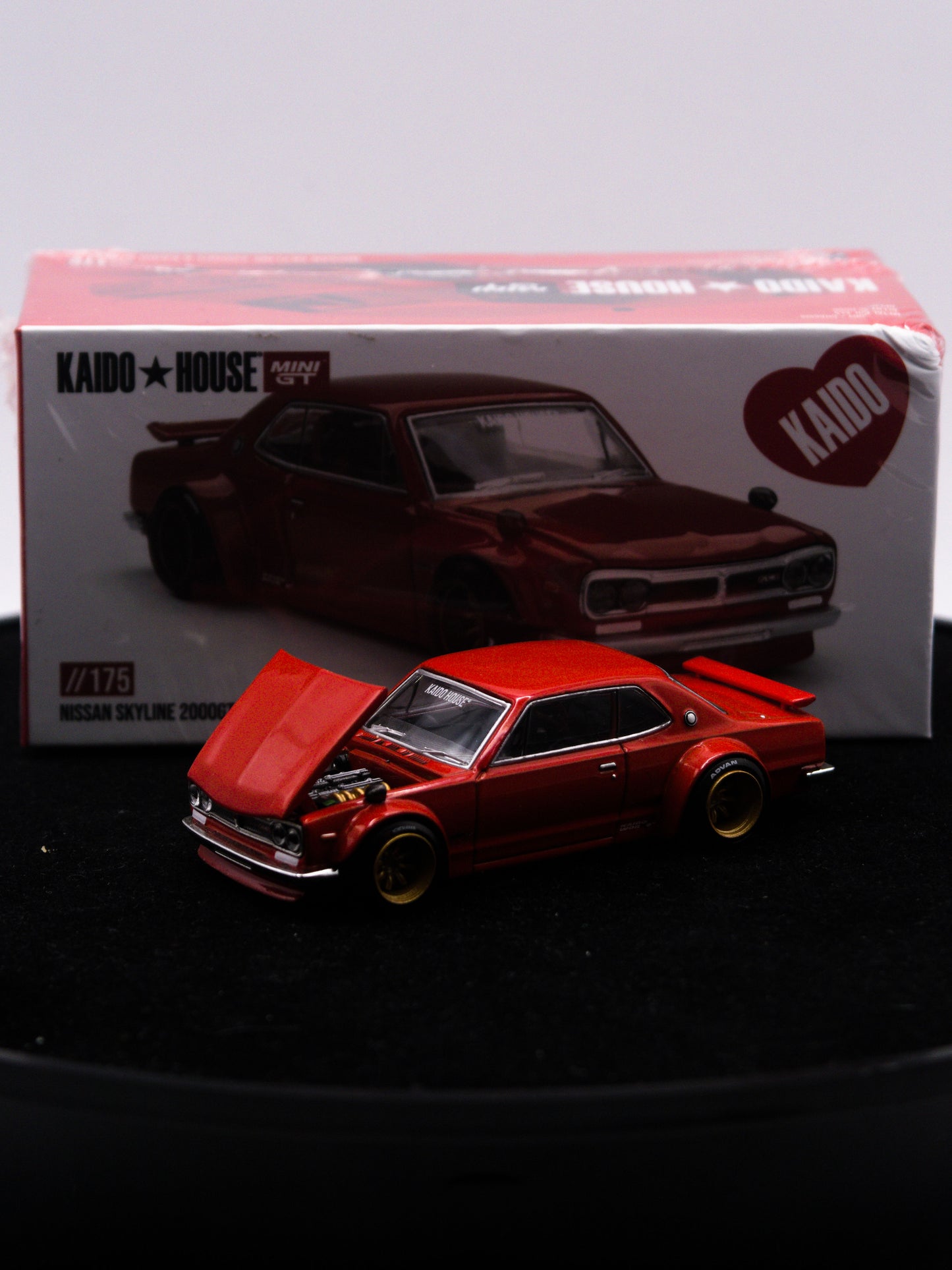 Kaido House #175 Nissan Skyline 2000GT-R Kaido Street V1 Red