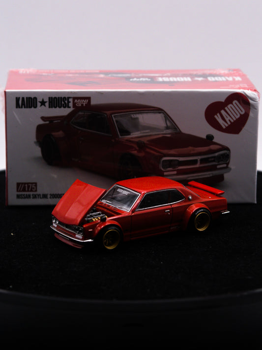 Kaido House #175 Nissan Skyline 2000GT-R Kaido Street V1 Red