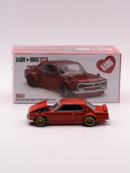 Kaido House #175 Nissan Skyline 2000GT-R Kaido Street V1 Red