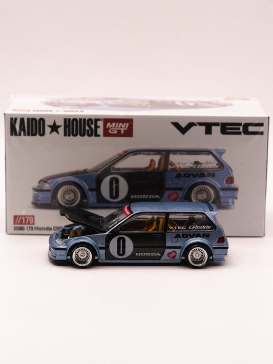 Kaido House #179 Honda Civic EF Kaido Roulette V1 Blue