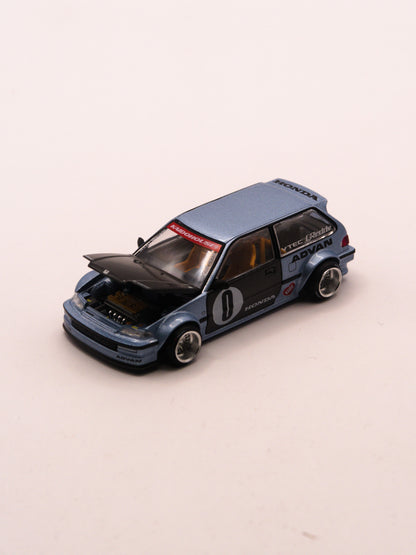 Kaido House #179 Honda Civic EF Kaido Roulette V1 Blue